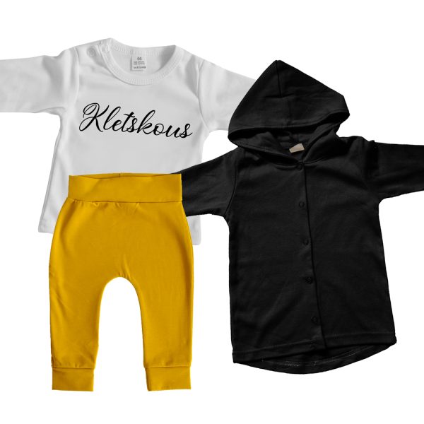 Baby Outfit Unisex okergeel