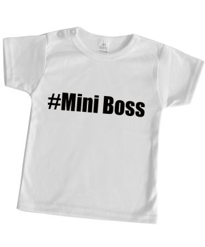 baby t-shirt mini boss