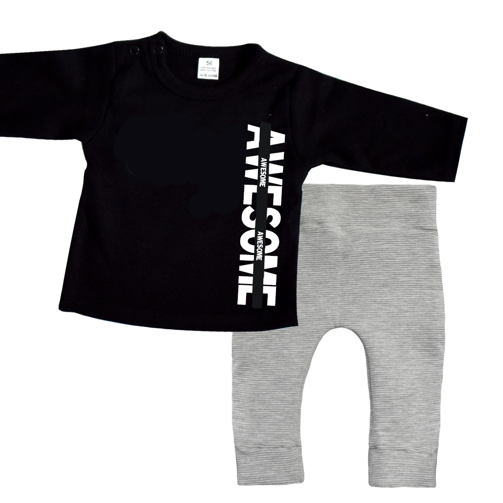 Stoere jongens kleding set "Boas" 2-delig & | Babykleding