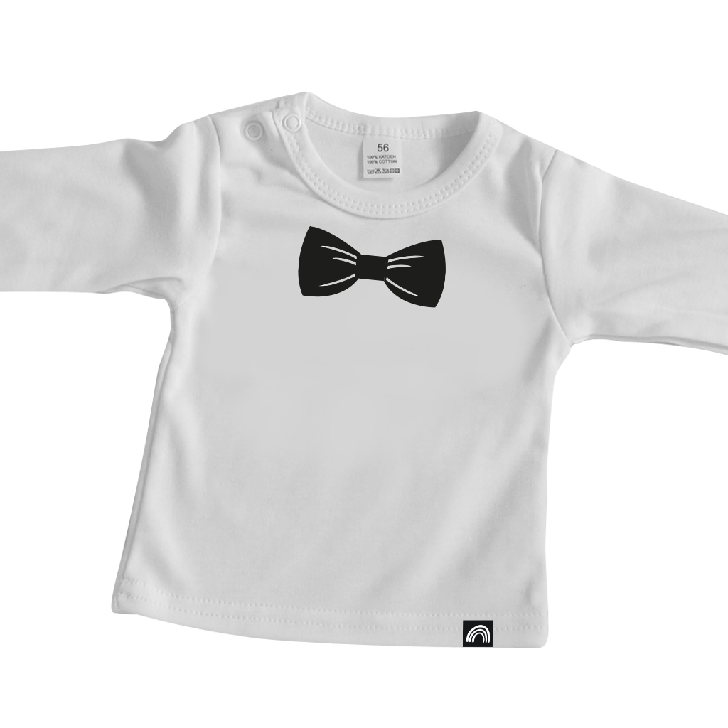 stuk Hassy Uitgaven Jongens shirt kerst 'Strikje' - Little & Loved | Babykleding